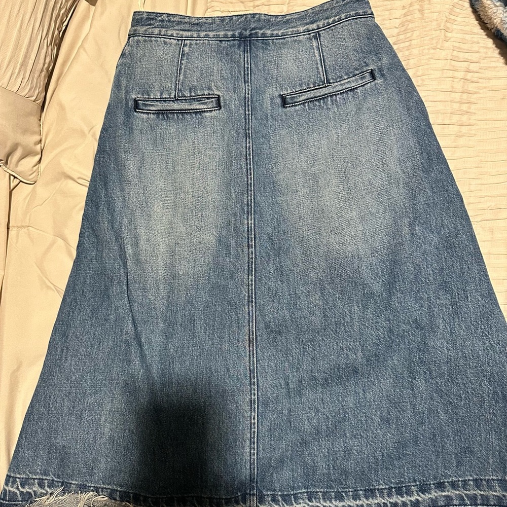 Denim skirt